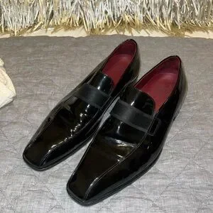 Elegant Hugo Boss Black Leather Men\'s Loafers Hugo Boss Men main image 3